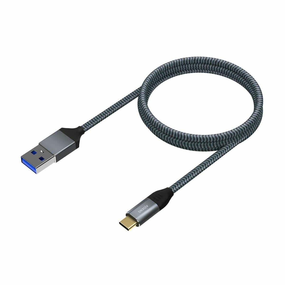 Câble USB A vers USB-C Aisens A107-0633 Gris 2 m - Image 14