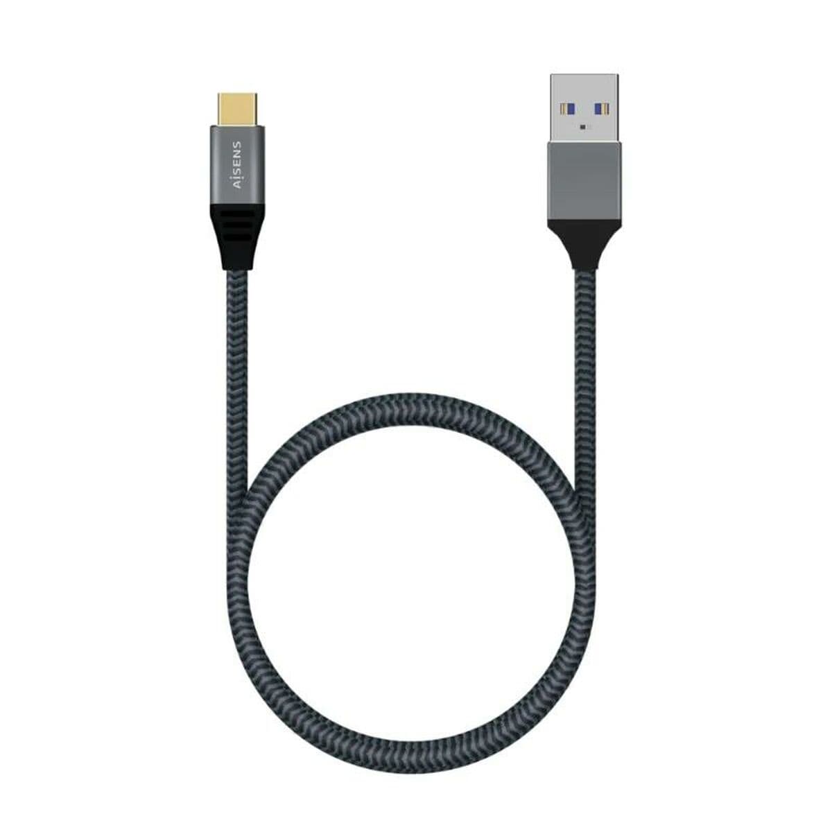 Câble USB A vers USB-C Aisens A107-0633 Gris 2 m - Image 19