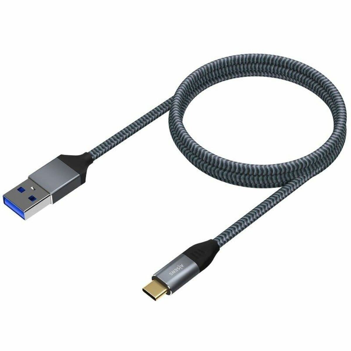 Câble USB A vers USB-C Aisens A107-0633 Gris 2 m - Image 23