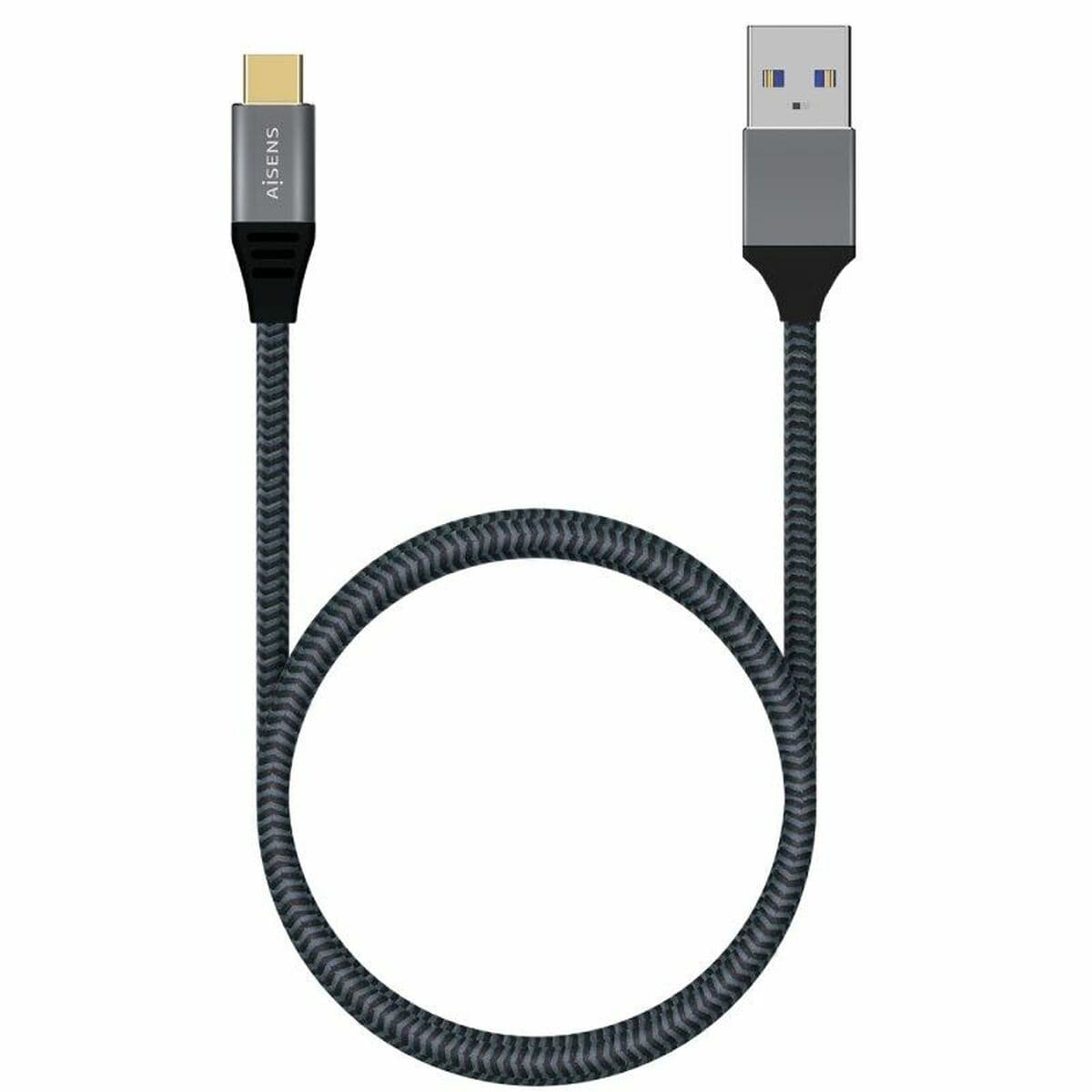 Câble USB A vers USB-C Aisens A107-0633 Gris 2 m - Image 24