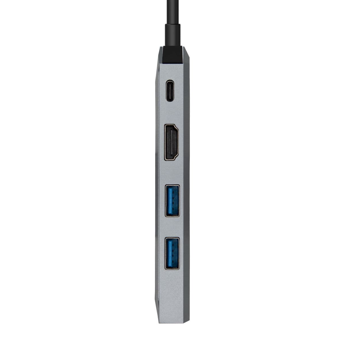 Hub USB Aisens ASUC-5P003-GR Gris 100 W - Image 4