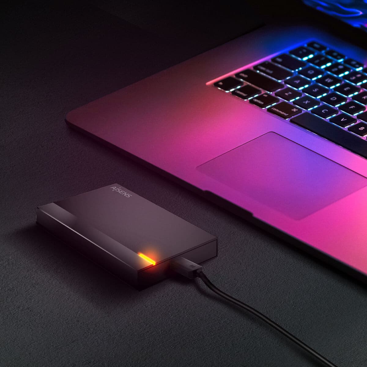 Caja Externa Aisens ASE-2524B Negro 2,5" - Image 11