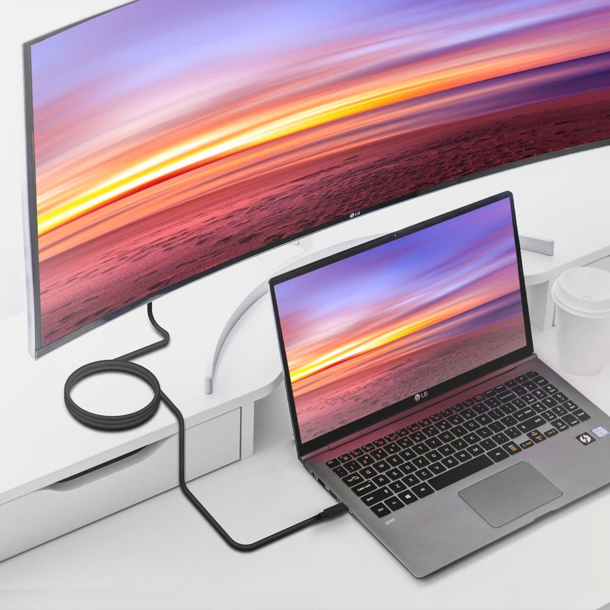 Câble USB-C Aisens A107-0705 Noir 3 m - Image 4