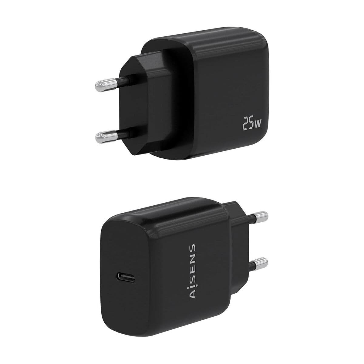 Chargeur mural Aisens A110-0757 Noir 25 W - Image 2