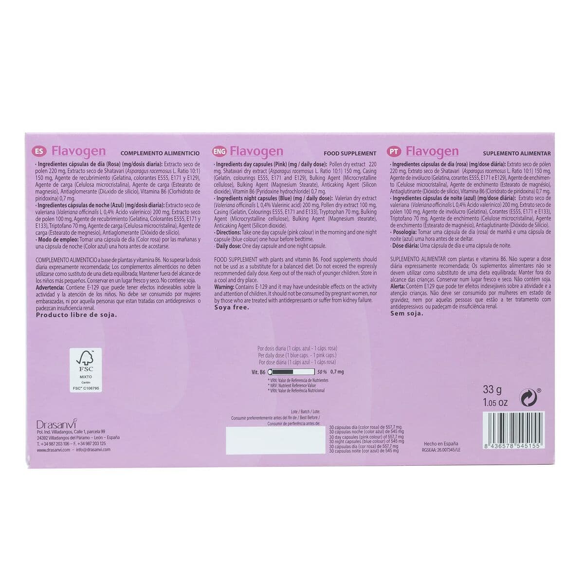 Integratore Alimentare Drasanvi Flavogen 3 - Image 3