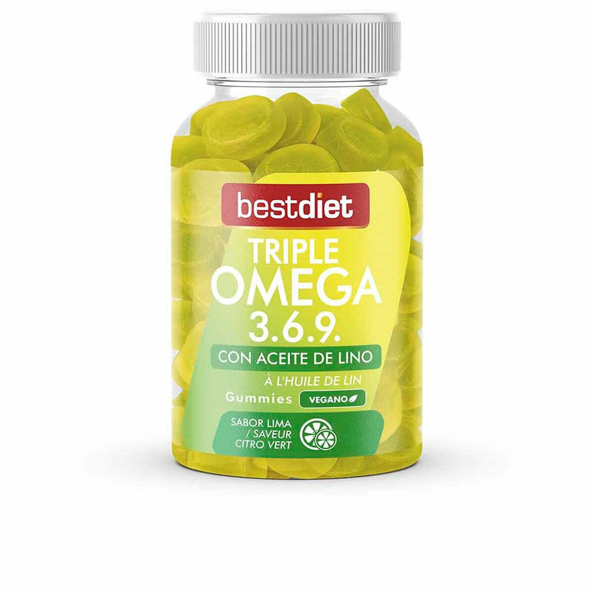 Omega 3-6-9 Best Diet Triple Omega Guminukai 60 vnt.