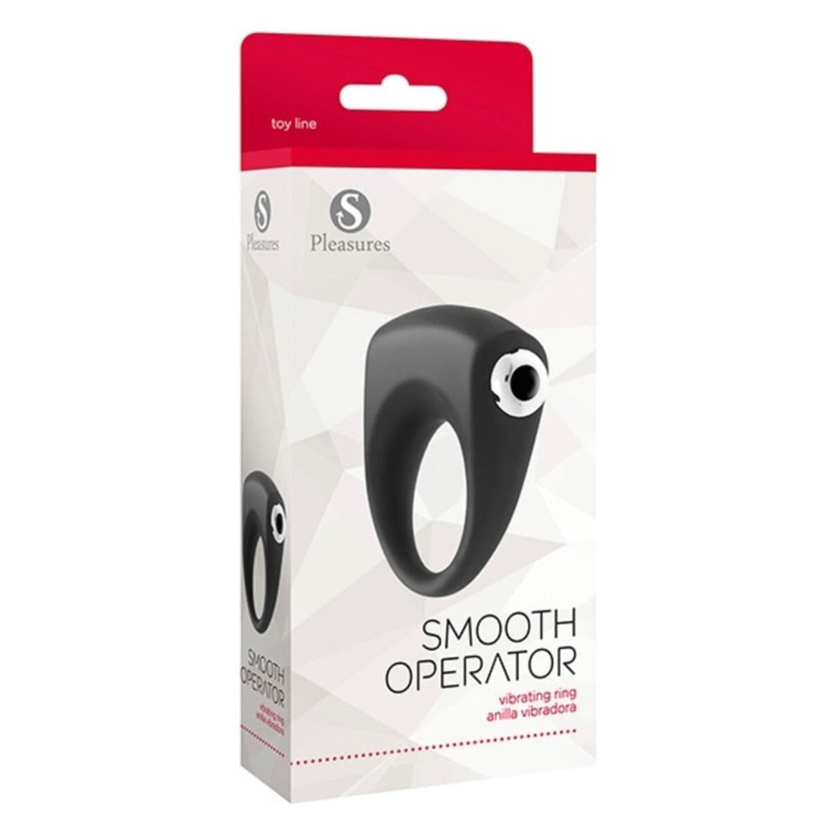 Anillo para el Pene S Pleasures Smooth Operator Negro - Image 2