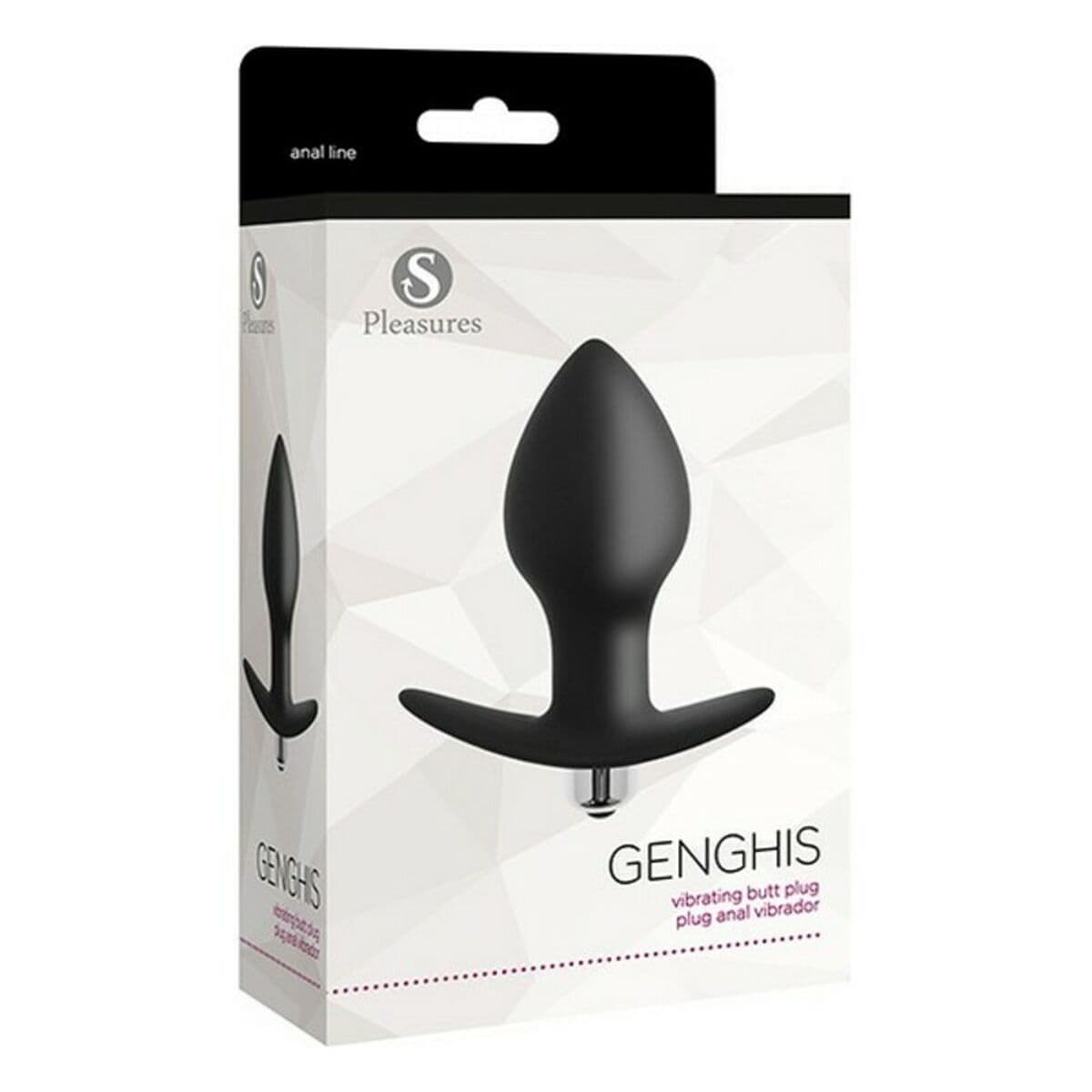 Anální kolík S Pleasures Genghis Černý - Image 2