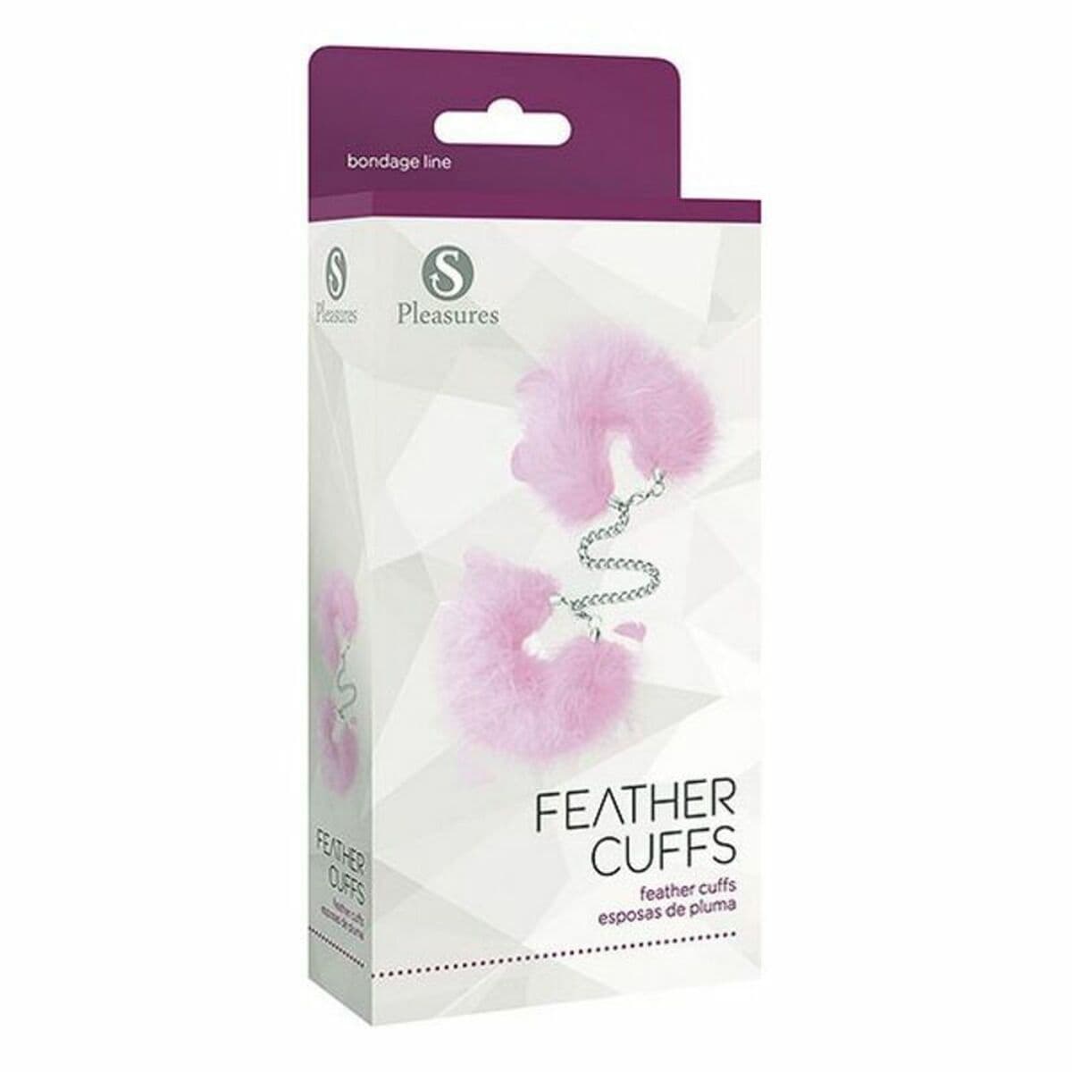 Handschellen S Pleasures Feather Rosa - Image 2