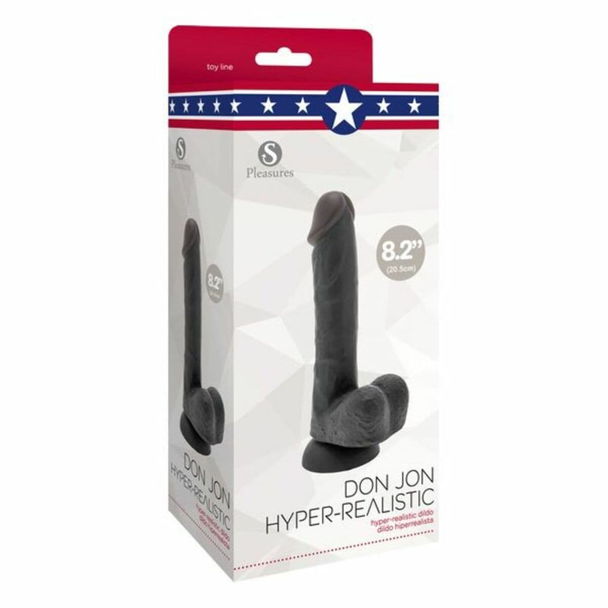 Dildo Realistico S Pleasures Don Jon Silicone (15 cm) - Image 3