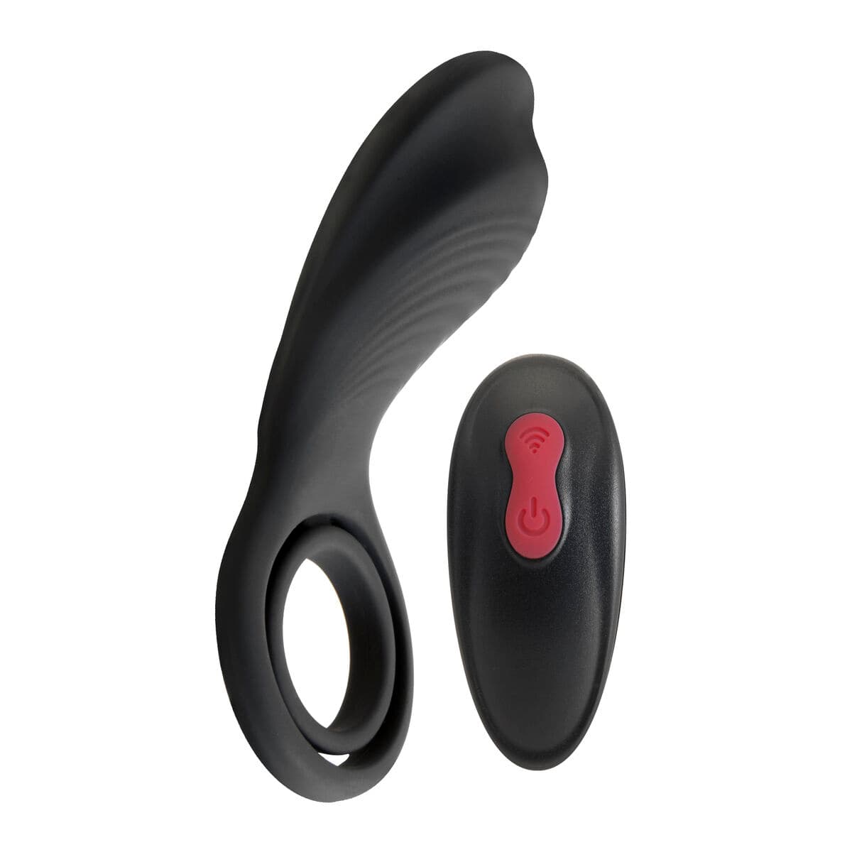 Anillo Vibrador para el Pene S Pleasures Negro