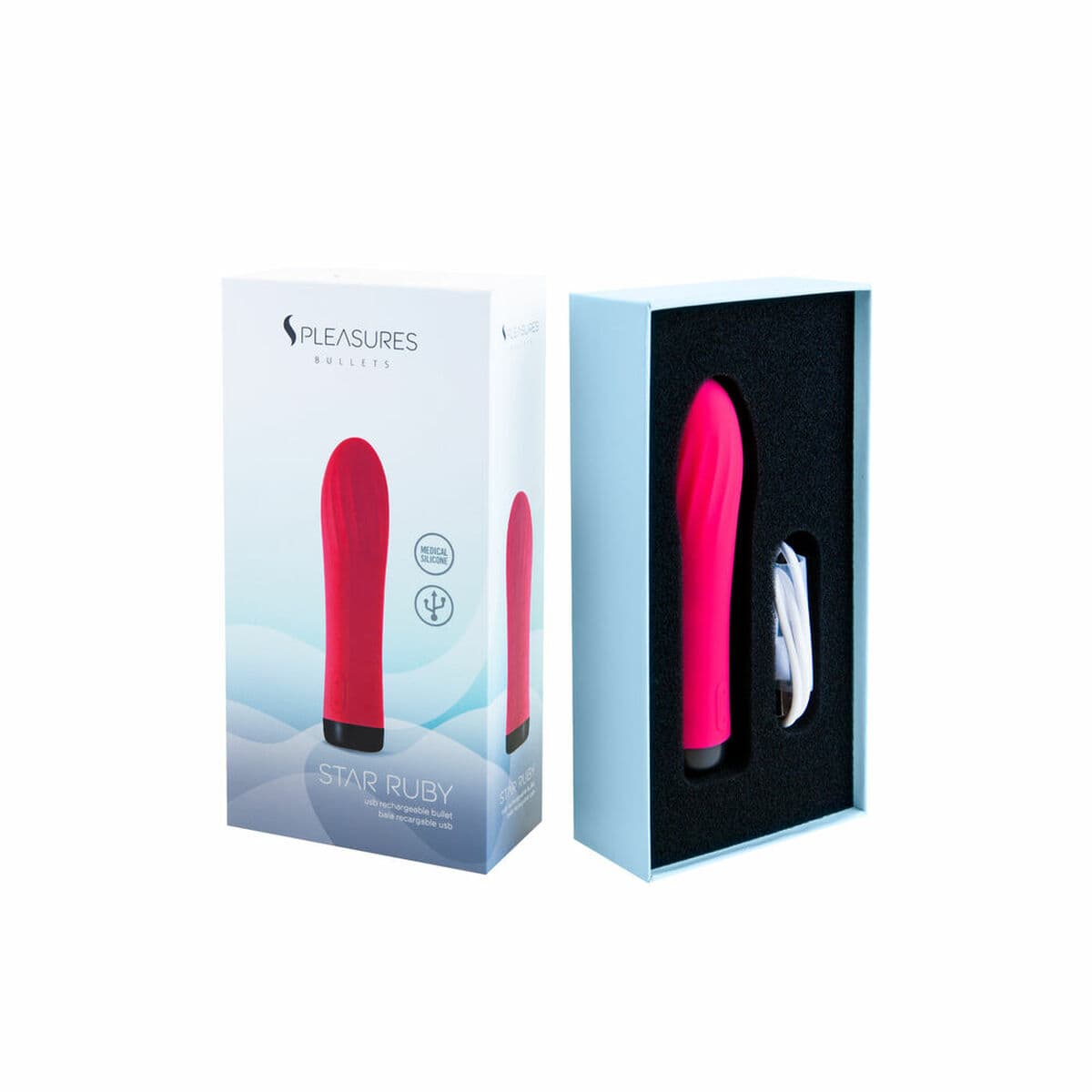 Kugelvibrator S Pleasures Rosa Cerise