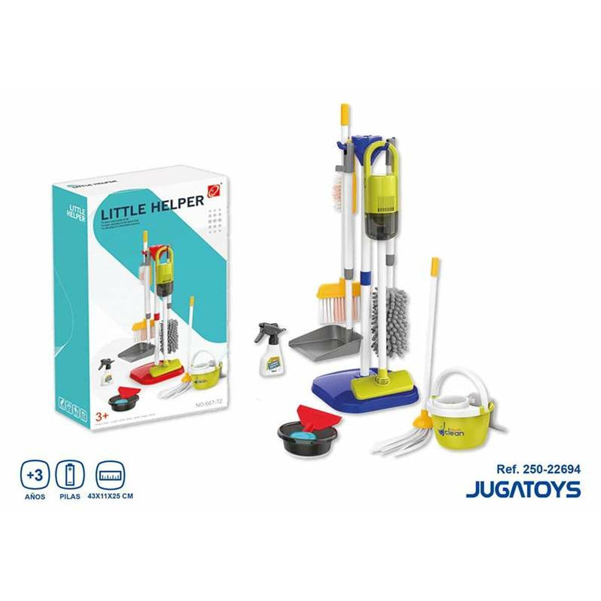 Reinigungs- und Aufbewahrungskit 43 x 11 x 25 cm