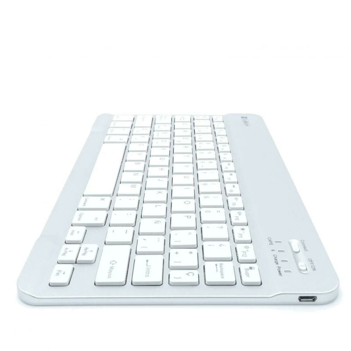 Bluetooth klaviatūra Subblim SUB-KBT-SM0001 Mėlyna Sidabras Ispaniška Qwerty - Image 3