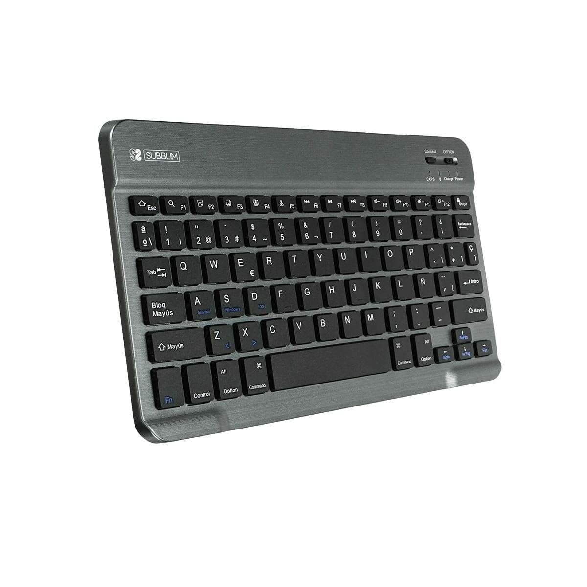 Klaviatūra Subblim SUB-KBT-SM0002 Pilka Ispaniška Qwerty - Image 2