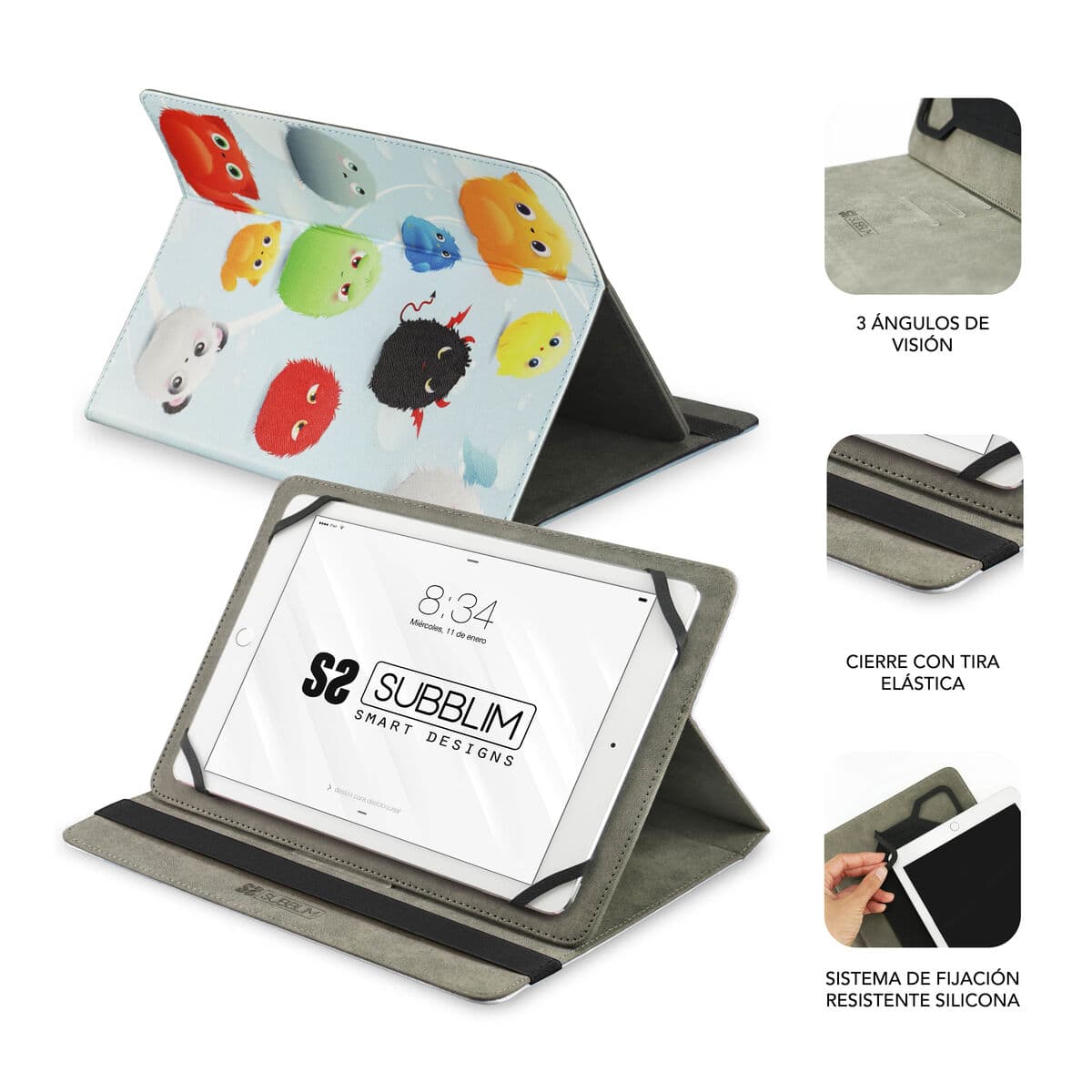 Housse pour Tablette Subblim SUB-CUT-4TC001 Multicouleur - Image 8