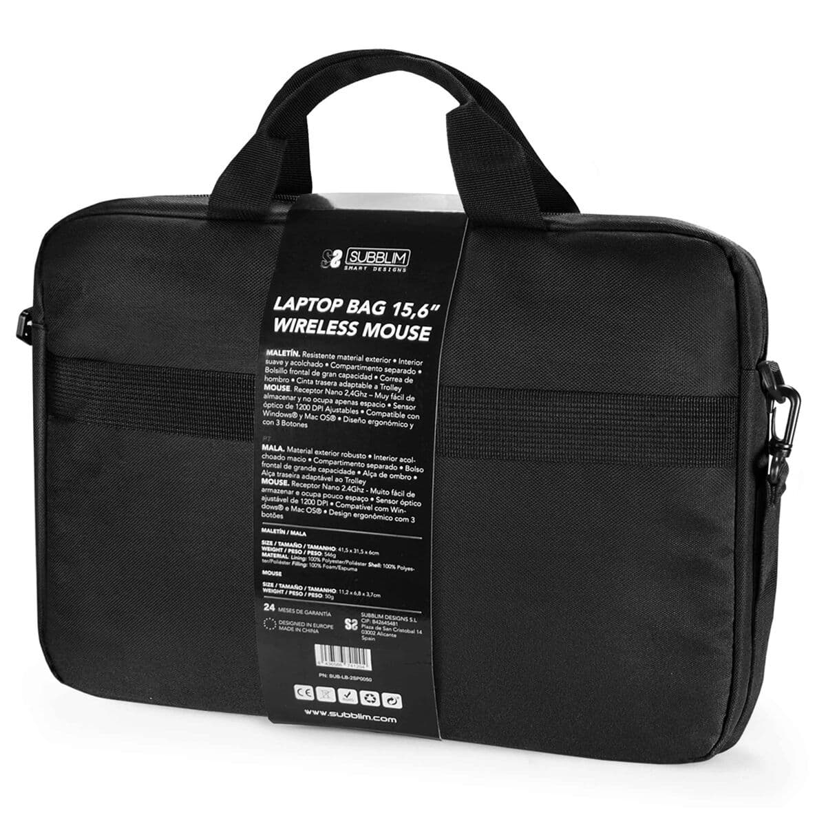 Laptopväska Subblim SUB-LB-2SP0050 Svart - Image 9