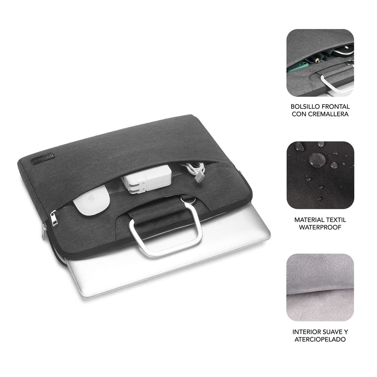 Laptopväska Subblim SUB-LS-1BS0101 Grå - Image 25