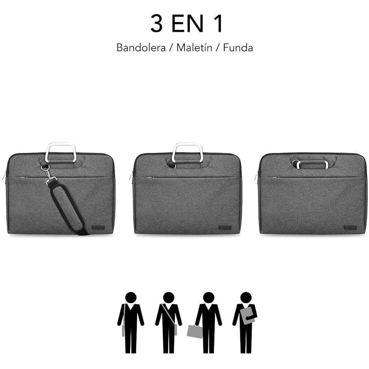 Laptopväska Subblim SUB-LS-1BS0101 Grå - Image 32