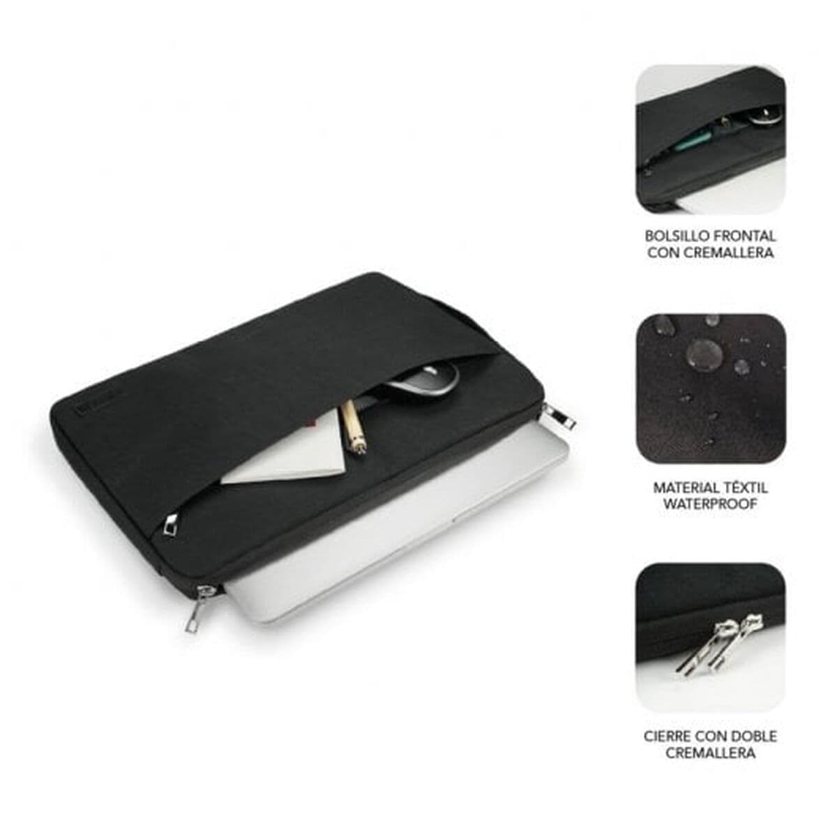 Laptopfodral Subblim SUB-LS-0PS0101 Svart 15,6" - Image 12