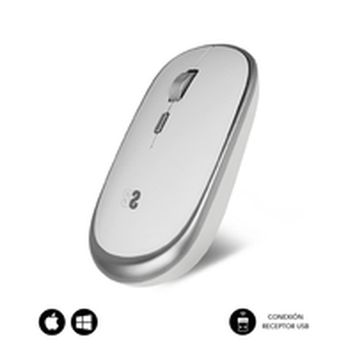 Wireless Mouse Subblim SUBMO-RFM0001 Silver 1600 dpi - Image 11