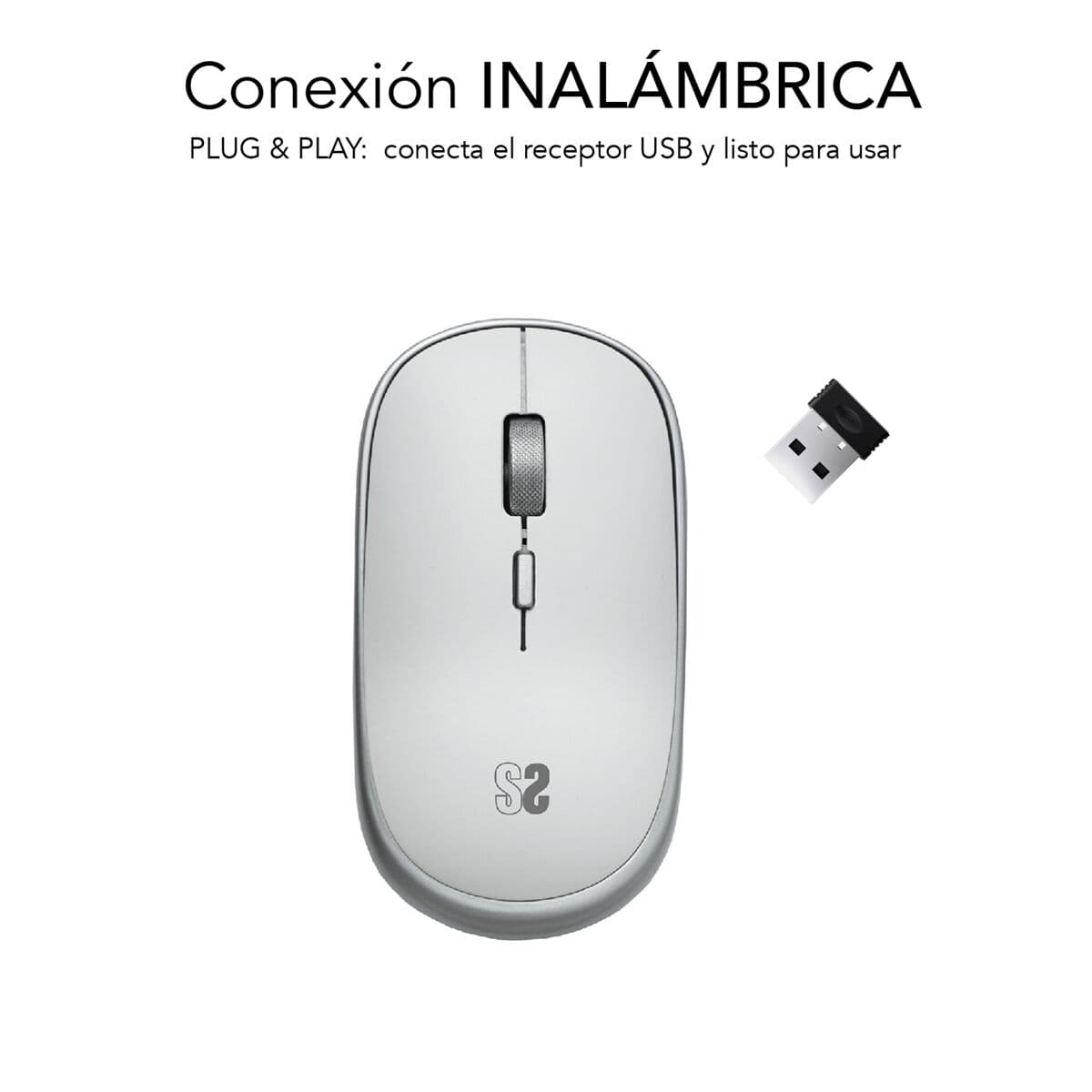 Wireless Mouse Subblim SUBMO-RFM0001 Silver 1600 dpi - Image 12