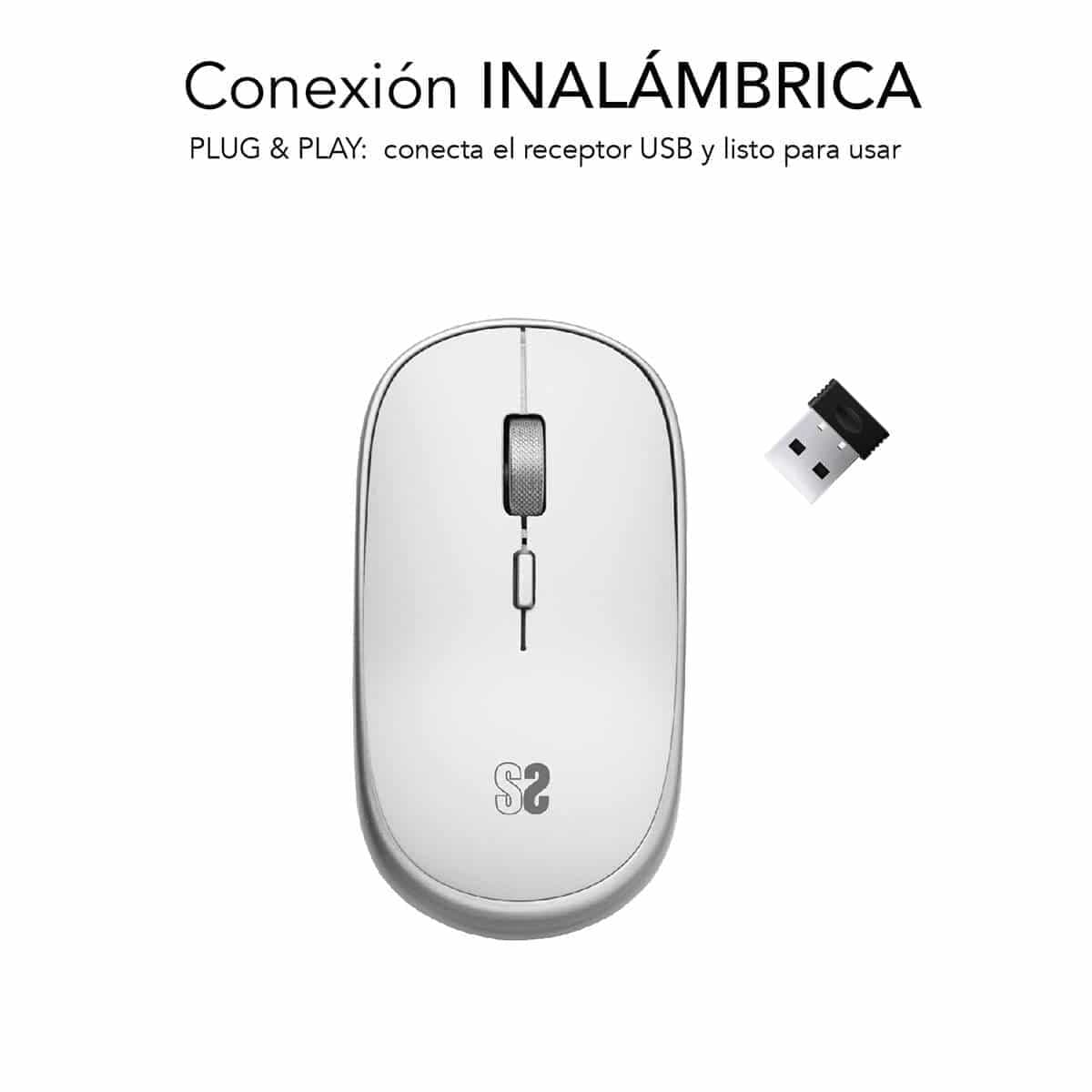 Wireless Mouse Subblim SUBMO-RFM0001 Silver 1600 dpi - Image 15