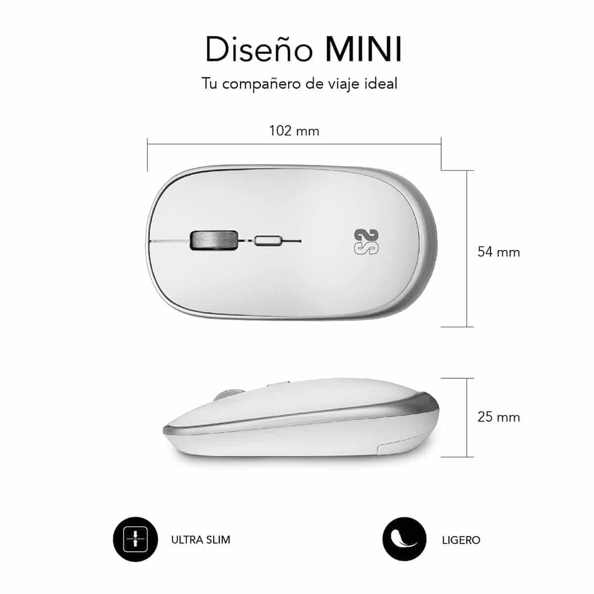 Wireless Mouse Subblim SUBMO-RFM0001 Silver 1600 dpi - Image 16