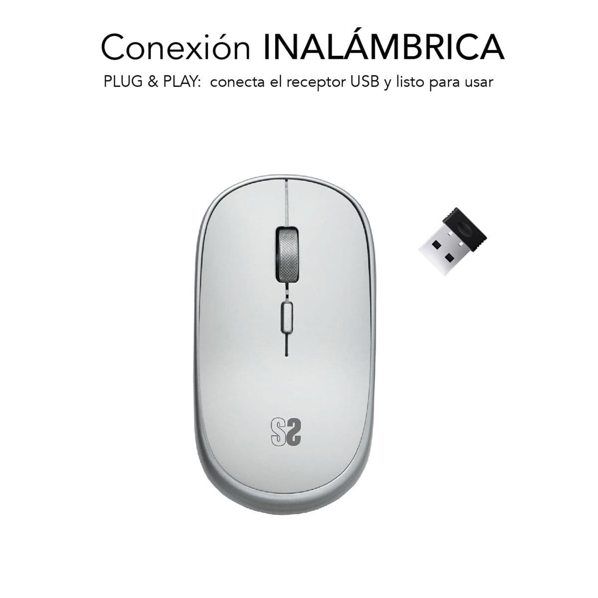 Wireless Mouse Subblim SUBMO-RFM0001 Silver 1600 dpi - Image 23