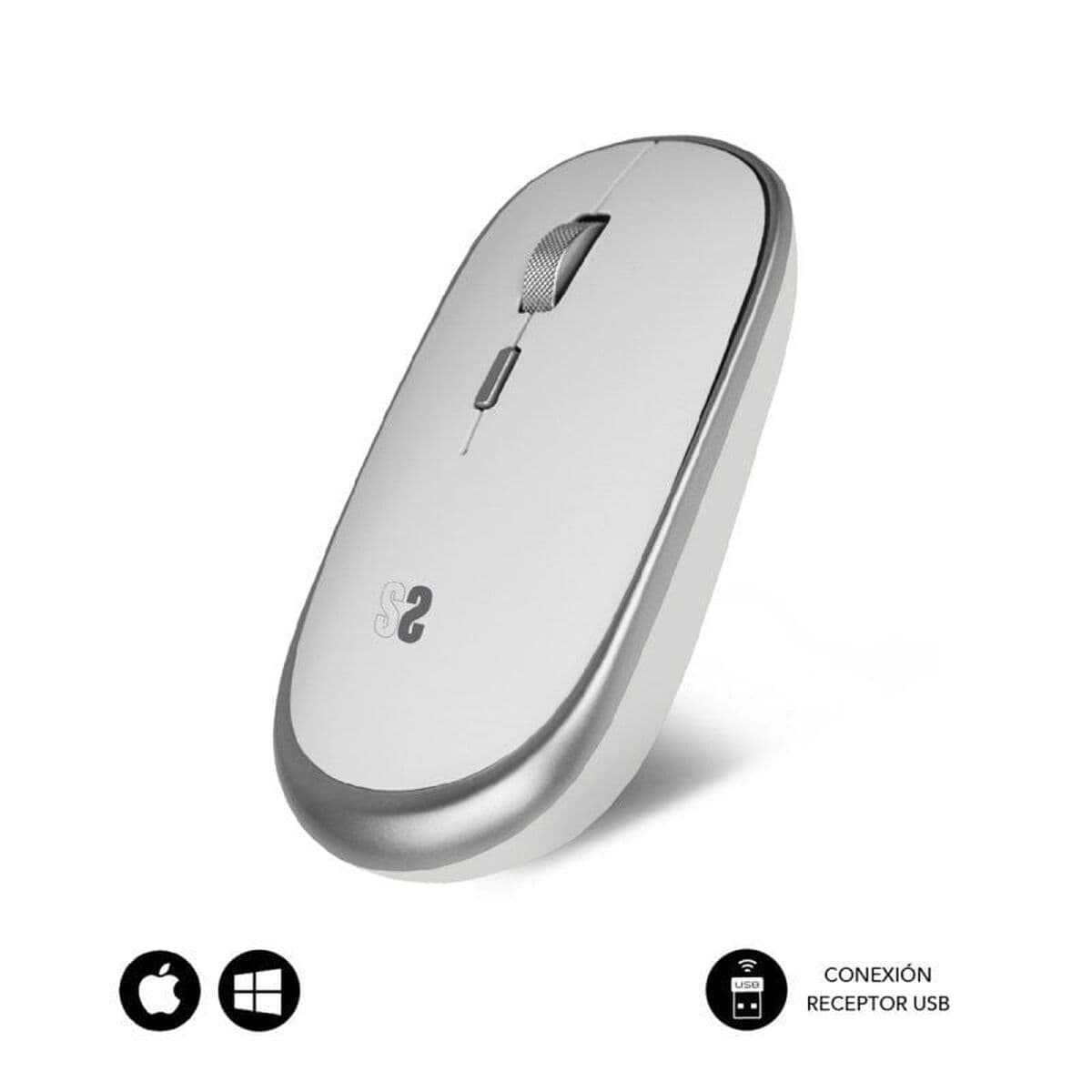 Wireless Mouse Subblim SUBMO-RFM0001 Silver 1600 dpi - Image 18