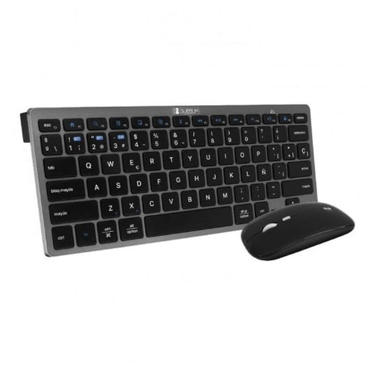 Tastatură și Mouse Subblim SUBKBC-OCO020 Negru Gri (2 Unități) - Image 38