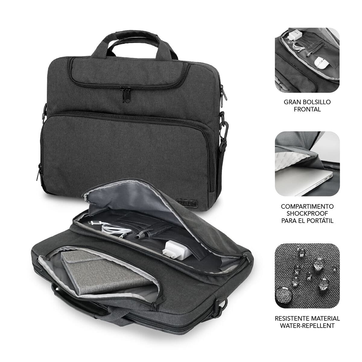 Housse pour ordinateur portable Subblim SUBLB-4APLB60 Gris - Image 4