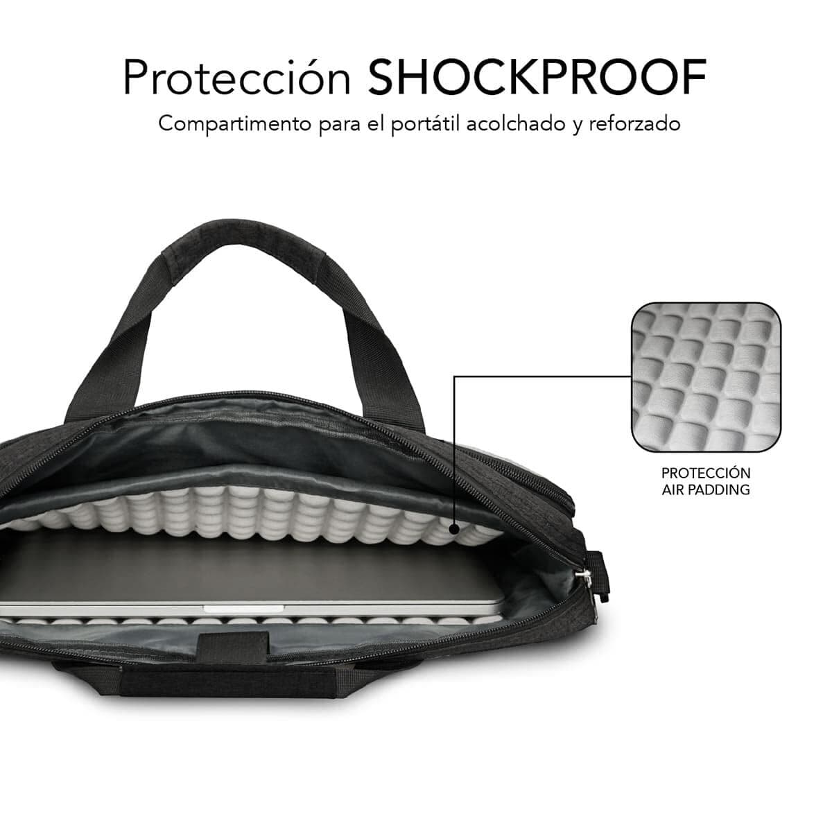 Housse pour ordinateur portable Subblim SUBLB-4APLB60 Gris - Image 11