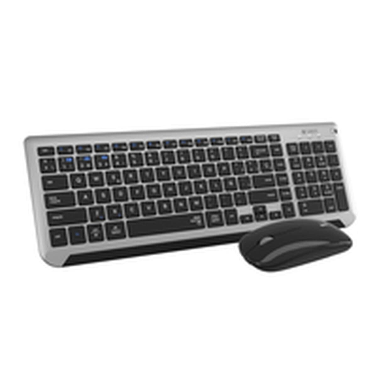 Clavier et souris sans fil Subblim SUBKBC-DCEP20 Gris Espagnol Qwerty - Image 3