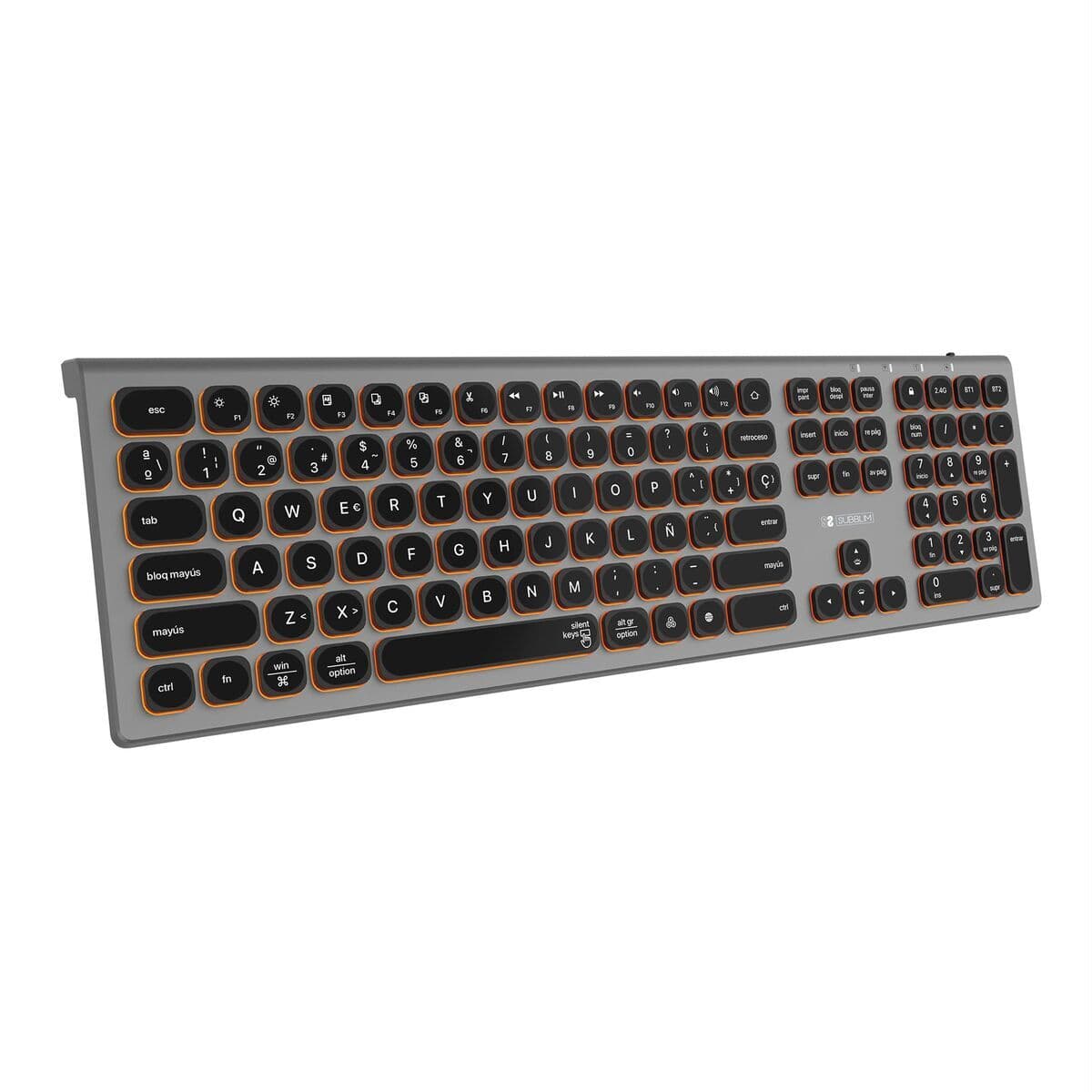 Clavier Bluetooth Subblim SUBKB-3MIE310 Noir - Image 22
