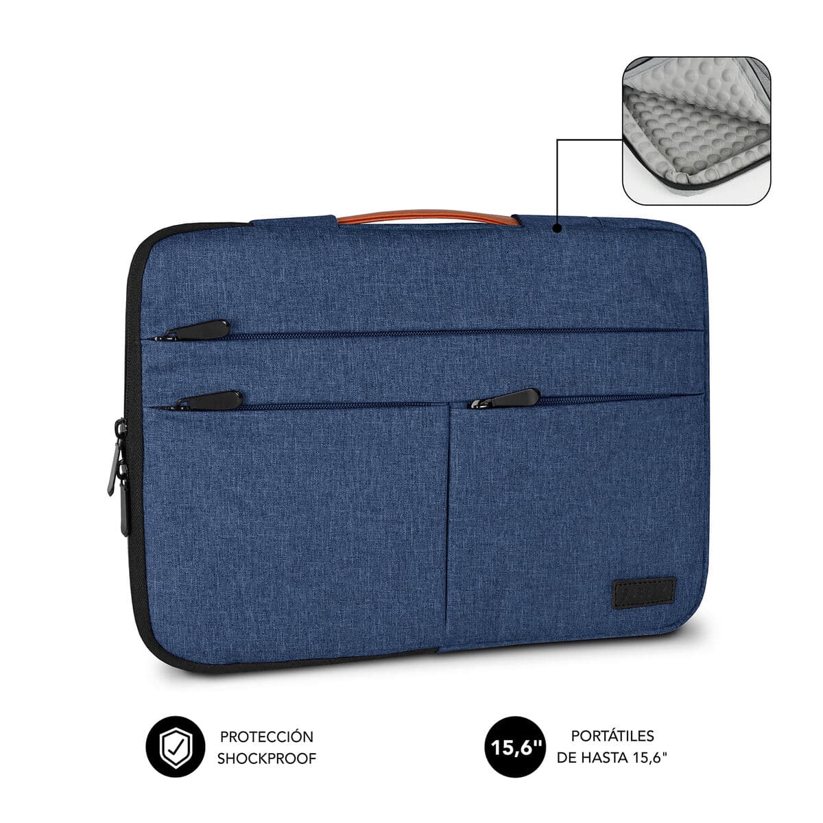 Laptopväska Subblim Air Padding 360 Blå 15,6" - Image 28