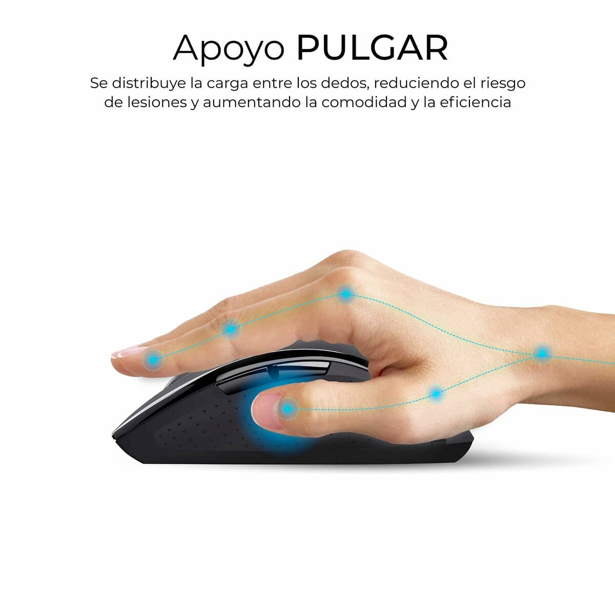 Tastatur mit Maus Subblim SUBKBC-DCOPW2 Schwarz Spanisch Qwerty Spanisch QWERTY - Image 16