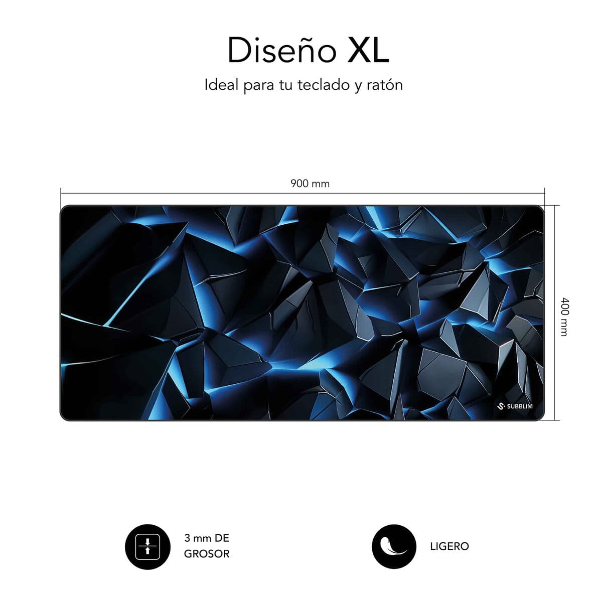 Musmatta Subblim SUBMP-01PUW06 Blå Svart - Image 8