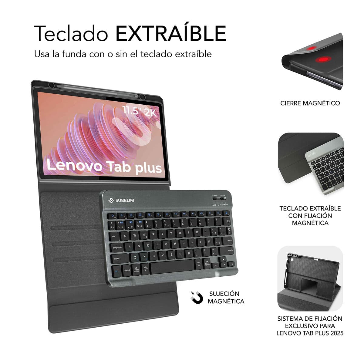 Funda para Tablet Subblim KEYTAB PRO BT - Image 9