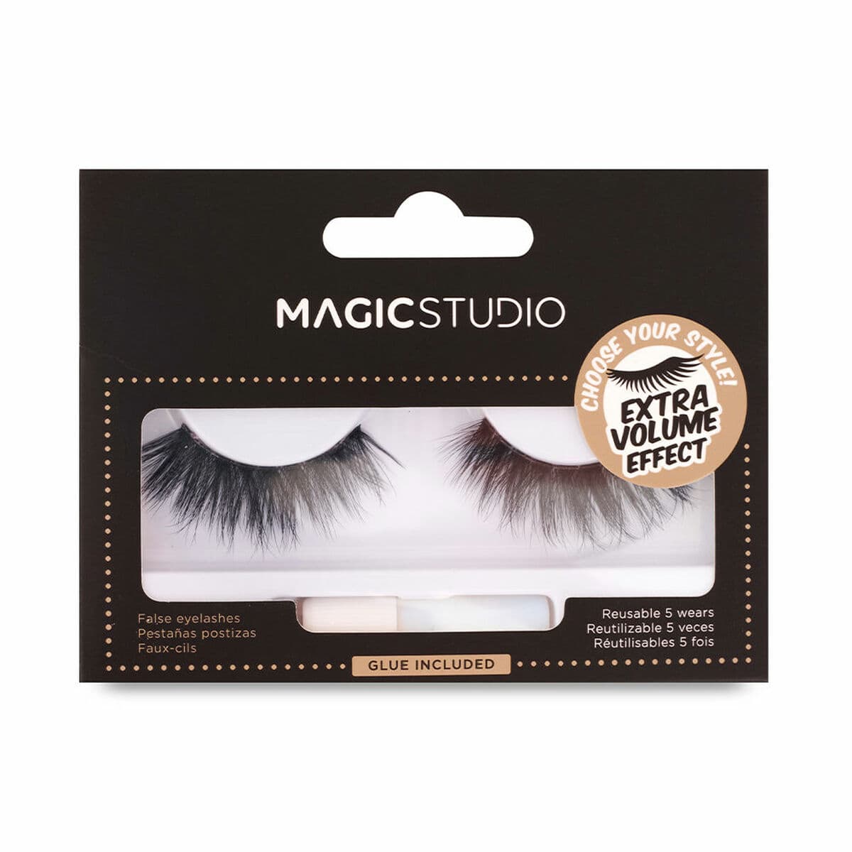 Conjunto de pestanas postiças Magic Studio Vegan (1 Unidade)