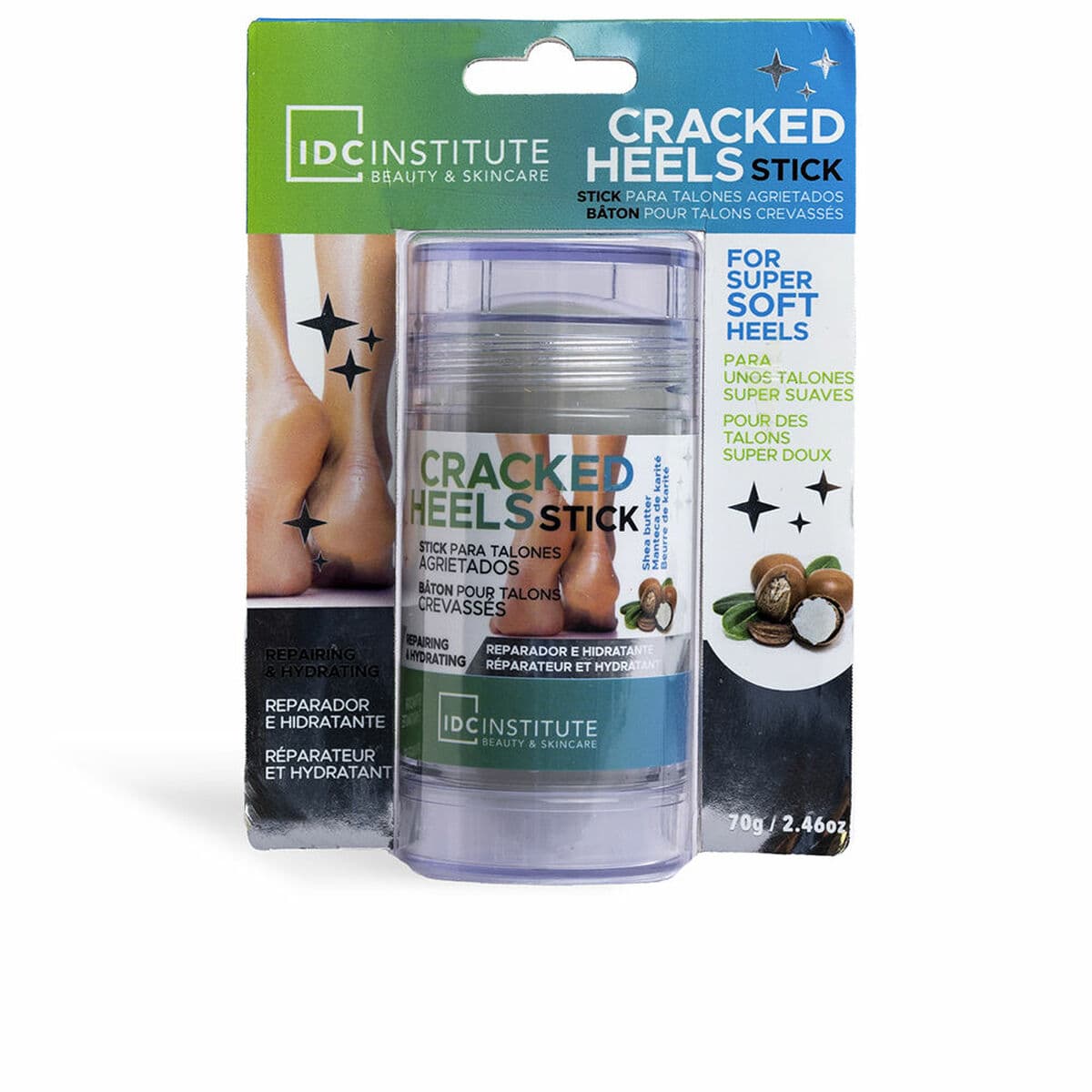 Feuchtigkeitsspendende Fusscreme IDC Institute CRACKED HEEL 70 g