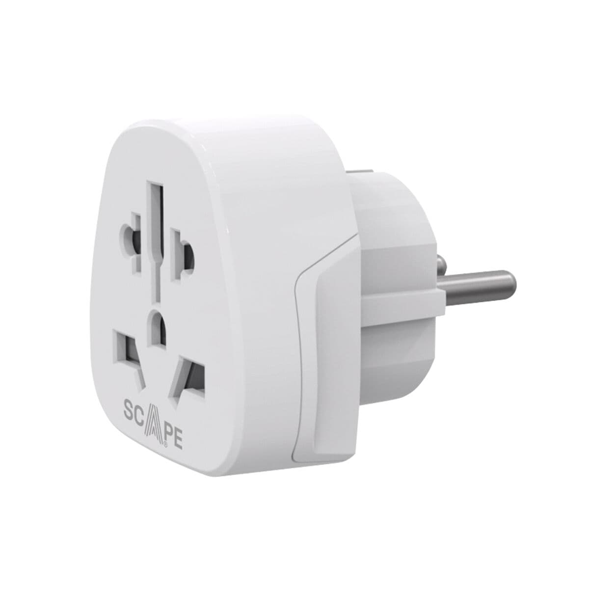 Scape Travel Adaptador de viaje Internacional a Schuko