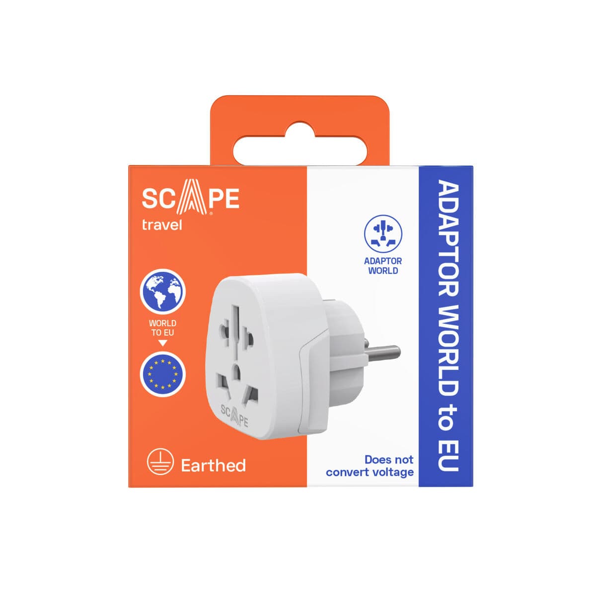 Plugg adapter Scape Travel 830DE Plast - Image 7