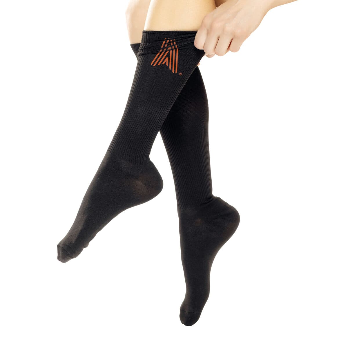 Kompressions-Socken Scape Travel Schwarz