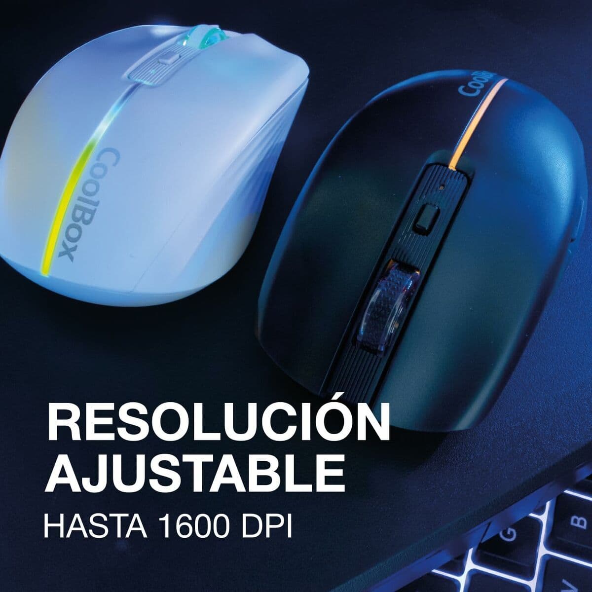 Ratón Inalámbrico CoolBox COO-MOU-W01-B Negro 1600 dpi - Image 15