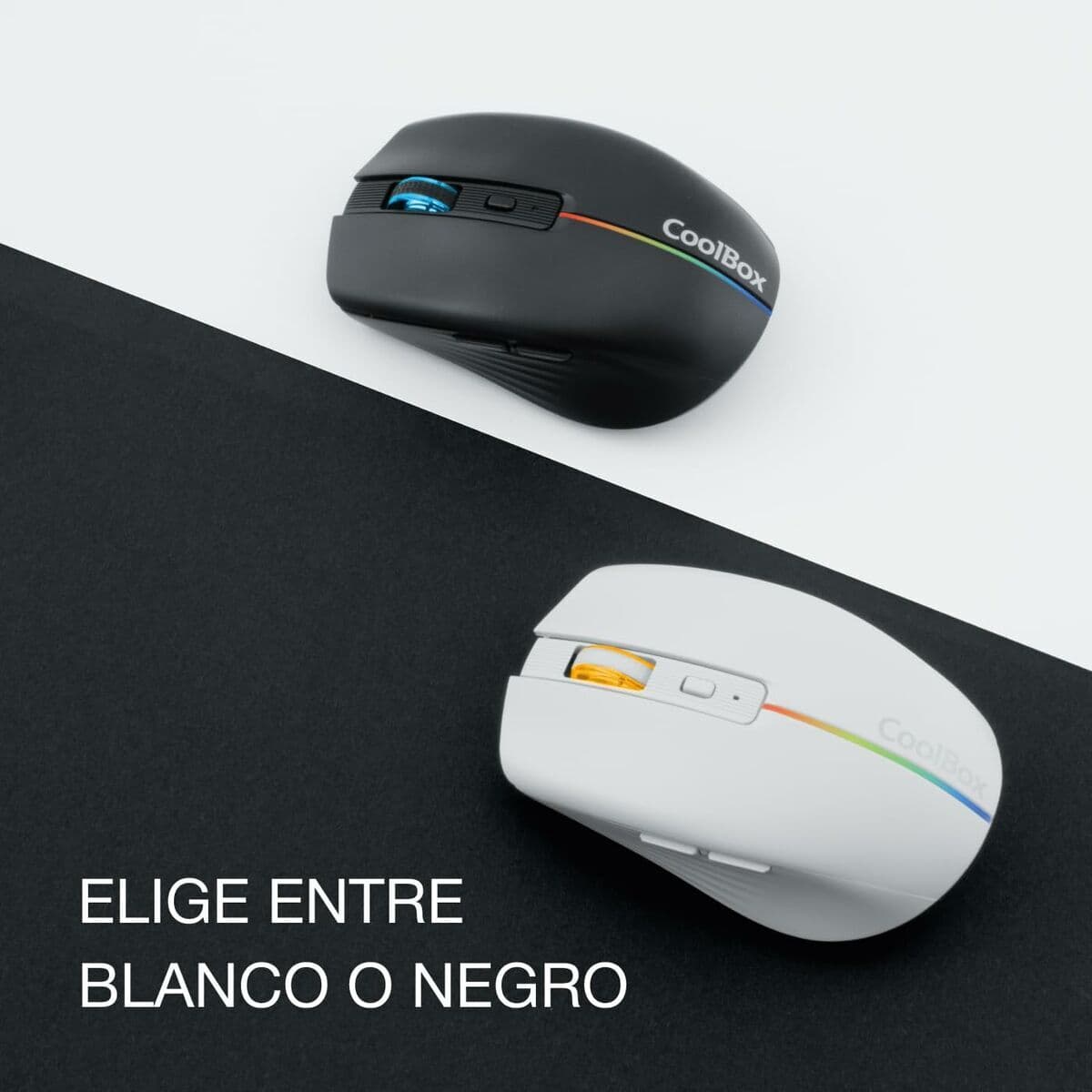 Ratón Inalámbrico CoolBox COO-MOU-W01-B Negro 1600 dpi - Image 16