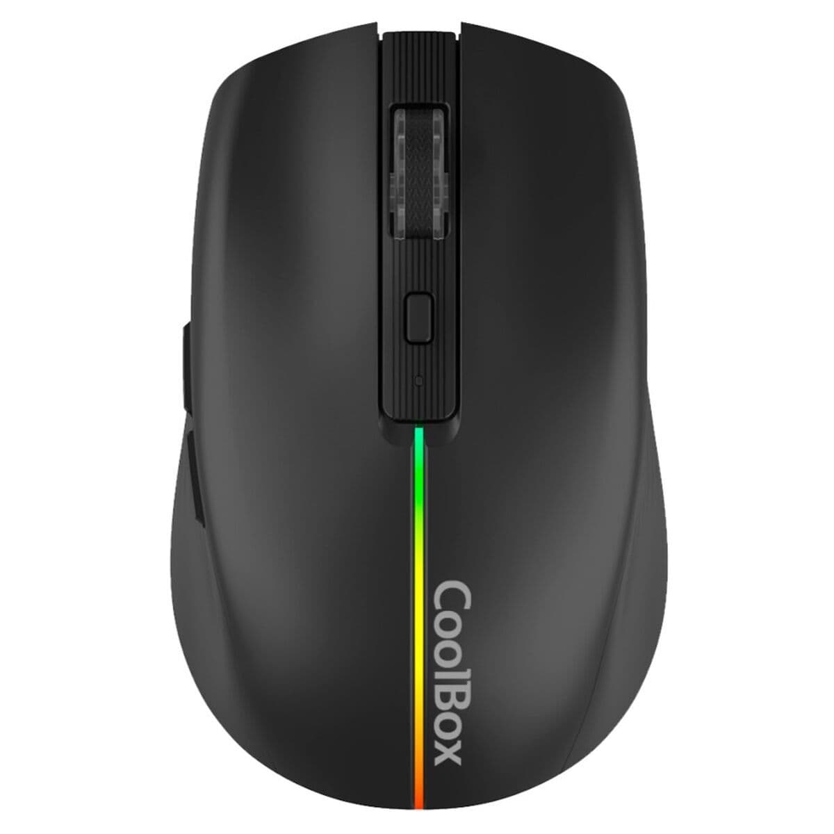 Schnurlose Mouse CoolBox COO-MOU-W01-B Schwarz 1600 dpi