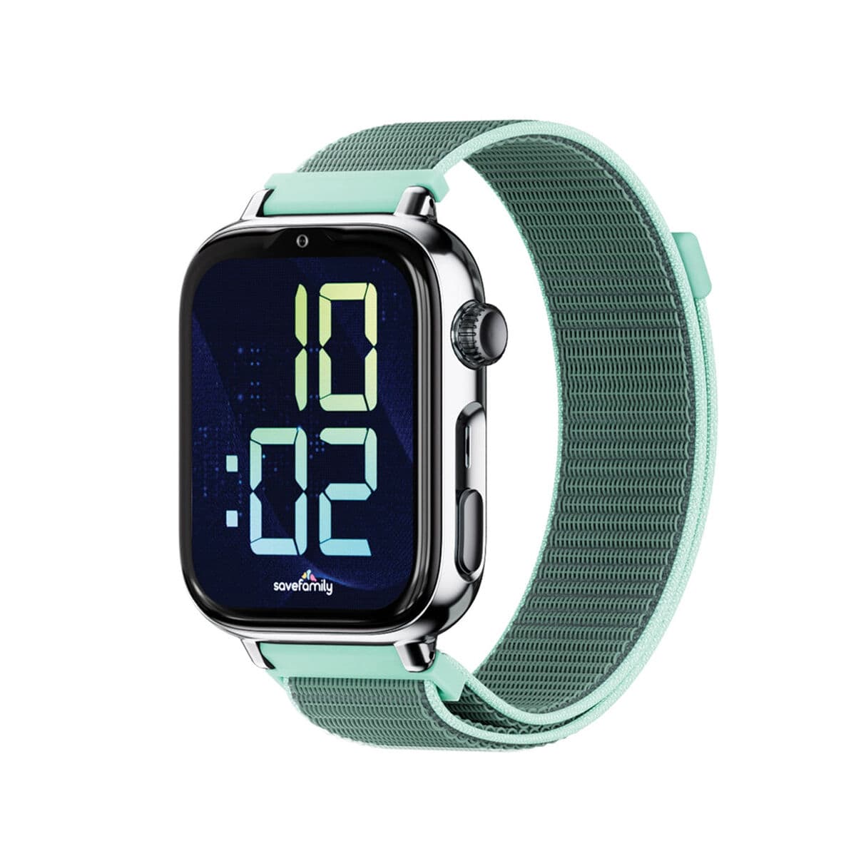 Montre intelligente SaveFamily Vert Argenté - Image 3