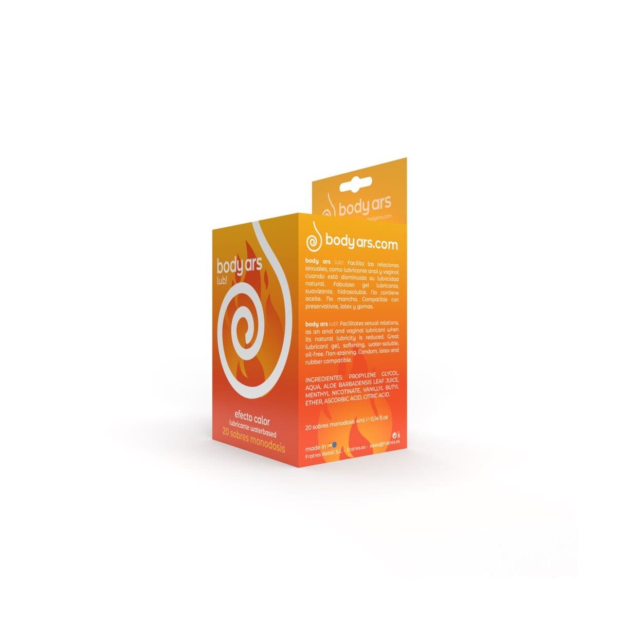 Lubricante Con Base de Agua Body Ars 4 ml - Image 4