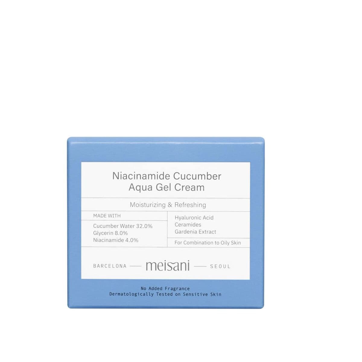 Feuchtigkeitsgel Meisani Niacinamide Cucumber Aqua 50 ml - Image 2